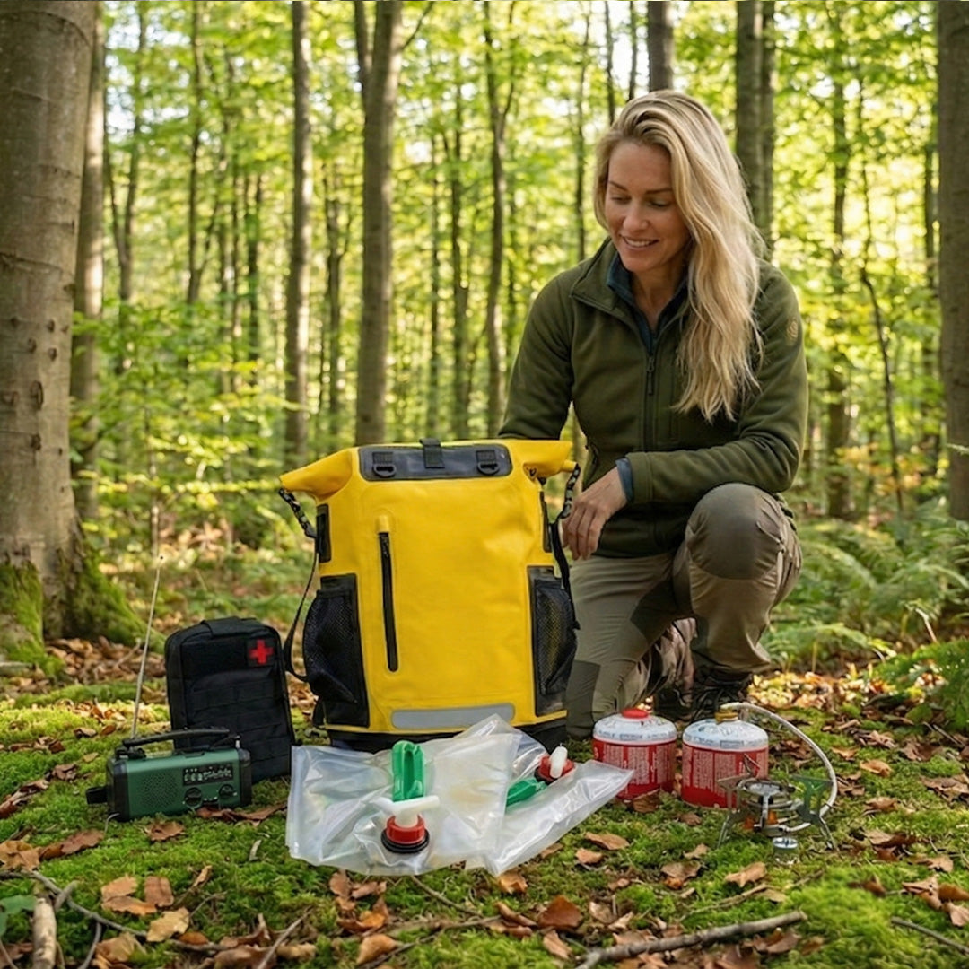 Samlet beredskabspakke - til både prepping og ture i det fri